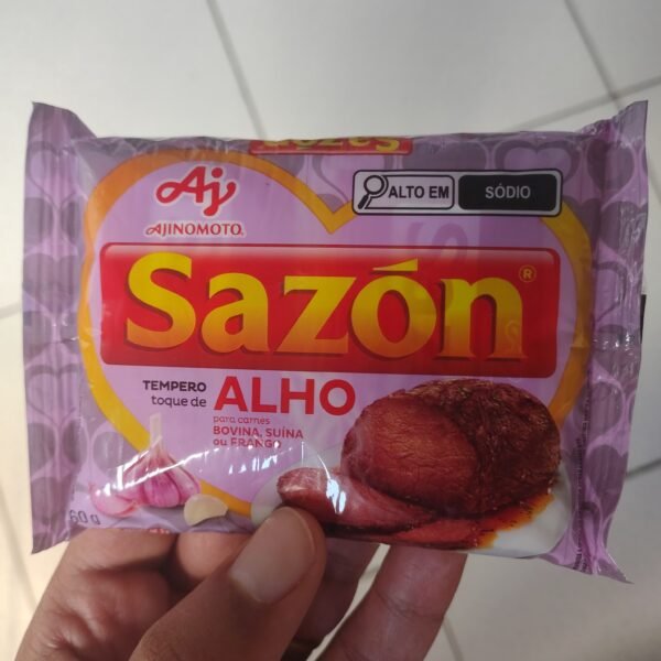 Tempero Sazón 60g - Toque de alho