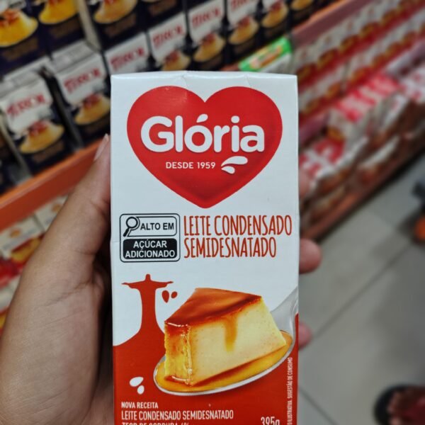 Leite Condensado semidesnatado Glória 395g