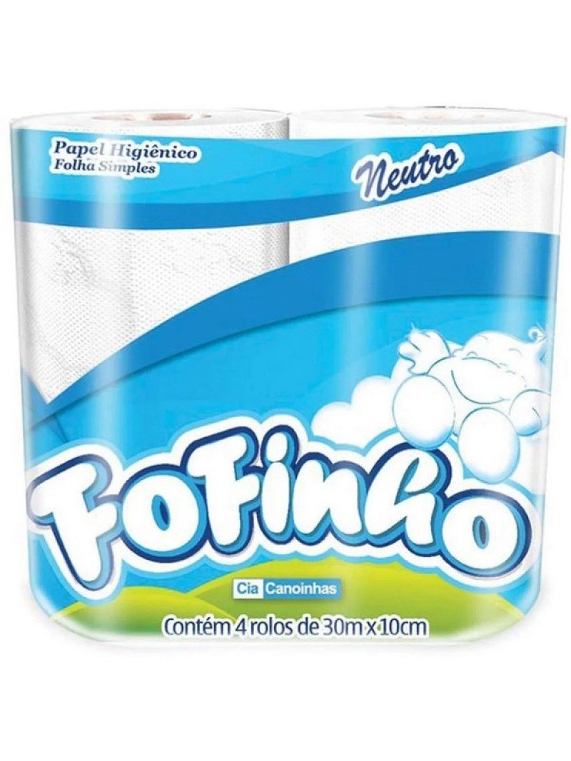 7896053410025 Papel Higiênico Fofinho Fs 30 Mt - Imagem 1