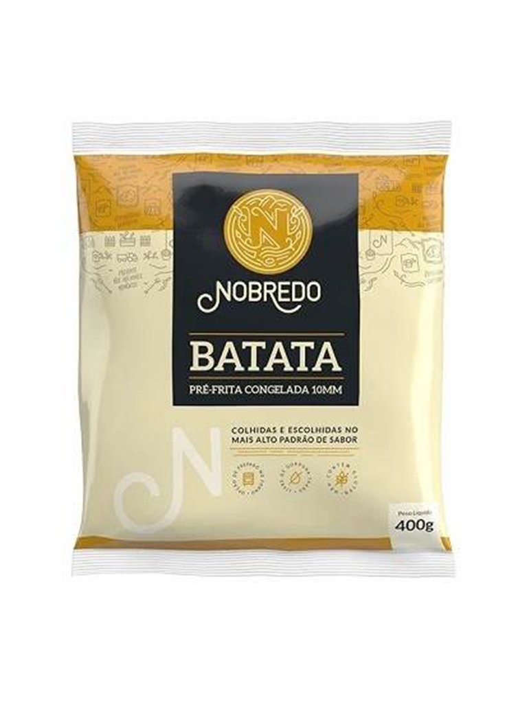 BATATA NOBREDO - ybamarket Batata Pre Frita Cong Nobredo 400G - Imagem 1