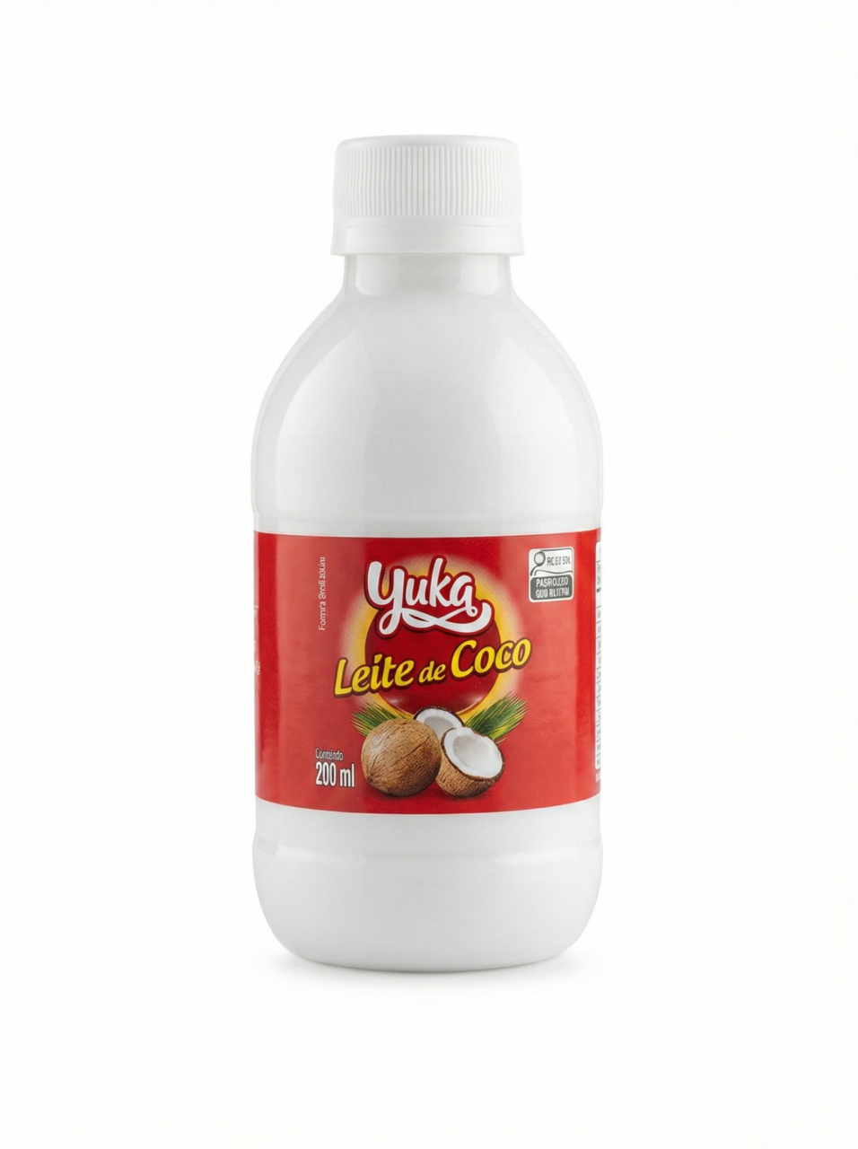 Leite De Coco Yuka Pet 200ml Leite De Coco Yuka Pet 200Ml - Imagem 1