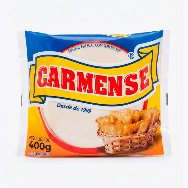 Massa Pastel Comerc Carmense 400G 1X1