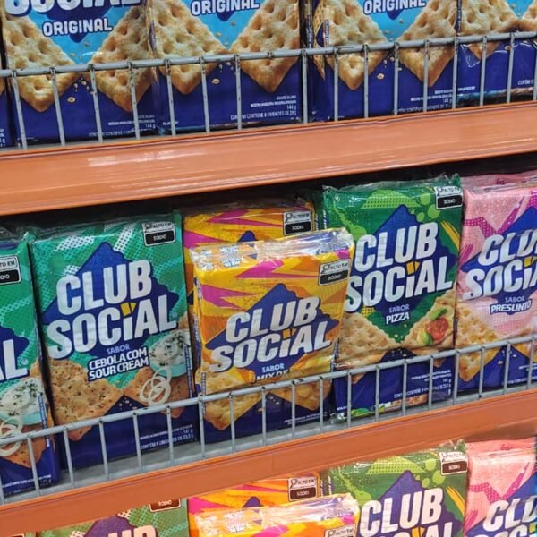 Pack Biscoito Integral Club Social