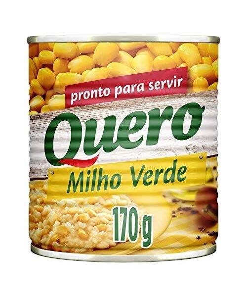 Milho Verde Em Conserva Quero Lata 170G